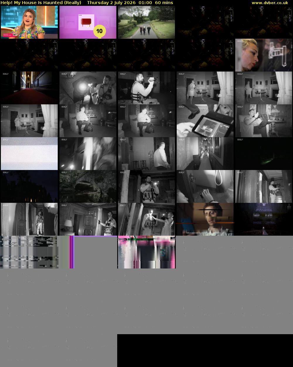 Help! My House Is Haunted (Really) Thursday 2 July 2026 01:00 - 02:00