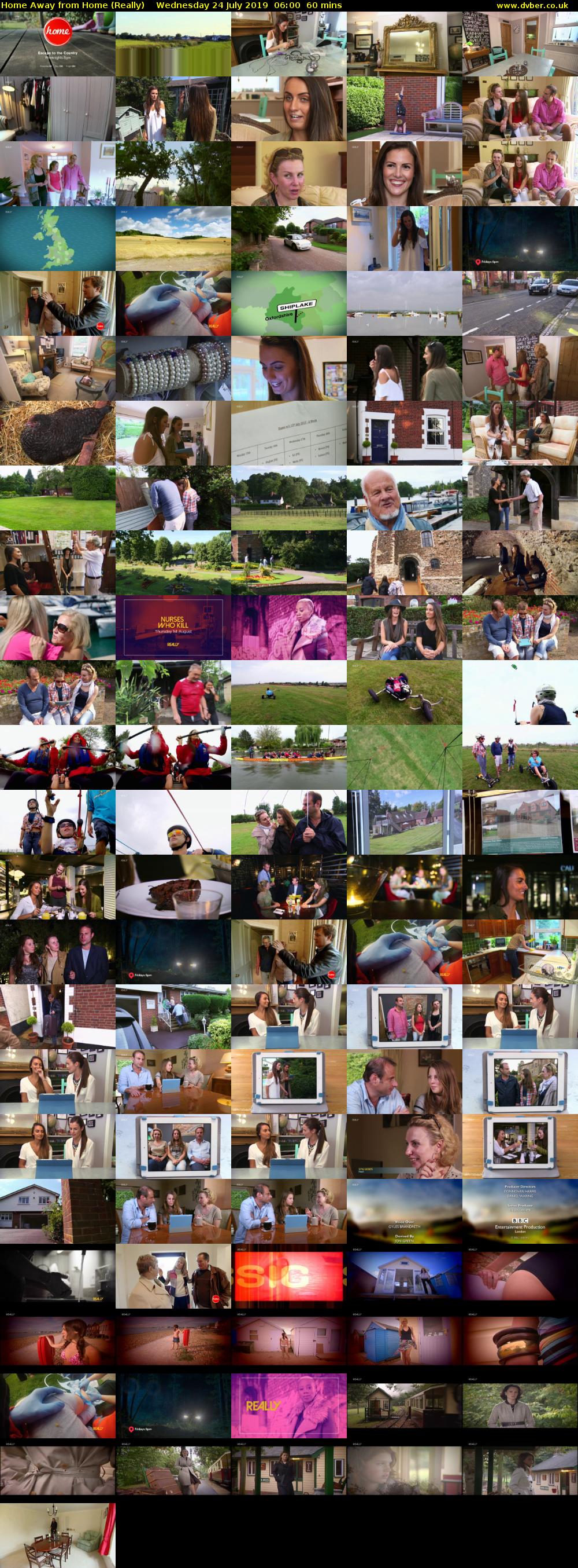 Home Away from Home (Really) Wednesday 24 July 2019 06:00 - 07:00