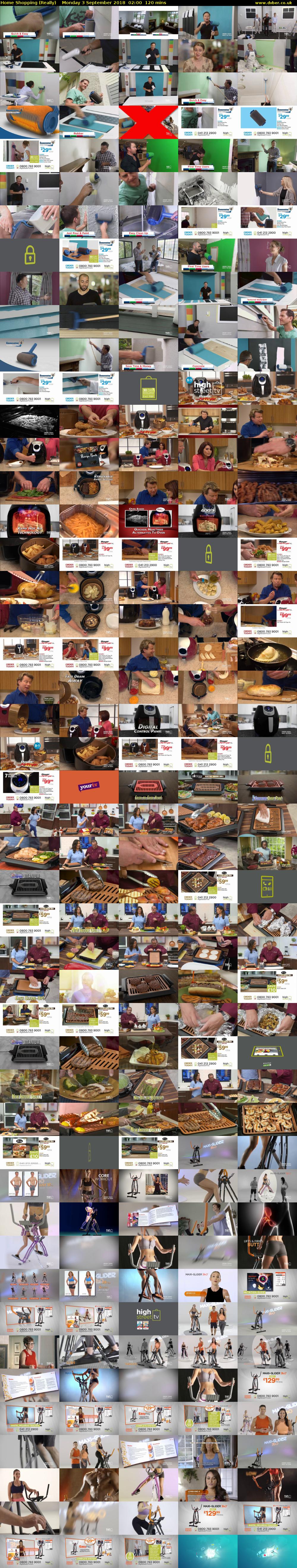 Home Shopping (Really) Monday 3 September 2018 02:00 - 04:00