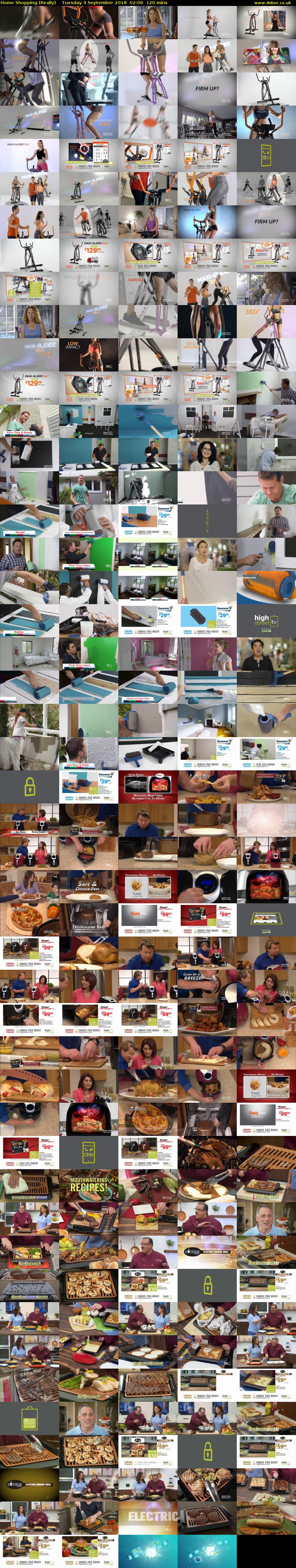 Home Shopping (Really) Tuesday 4 September 2018 02:00 - 04:00