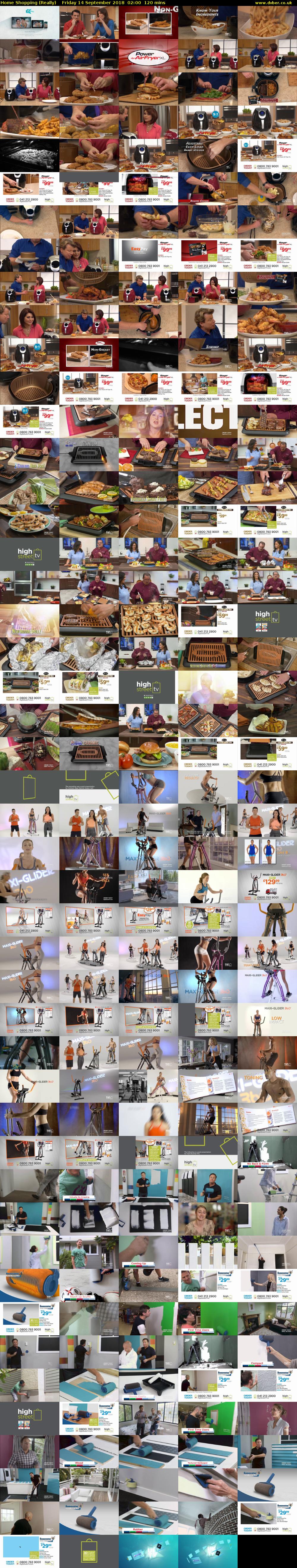 Home Shopping (Really) Friday 14 September 2018 02:00 - 04:00