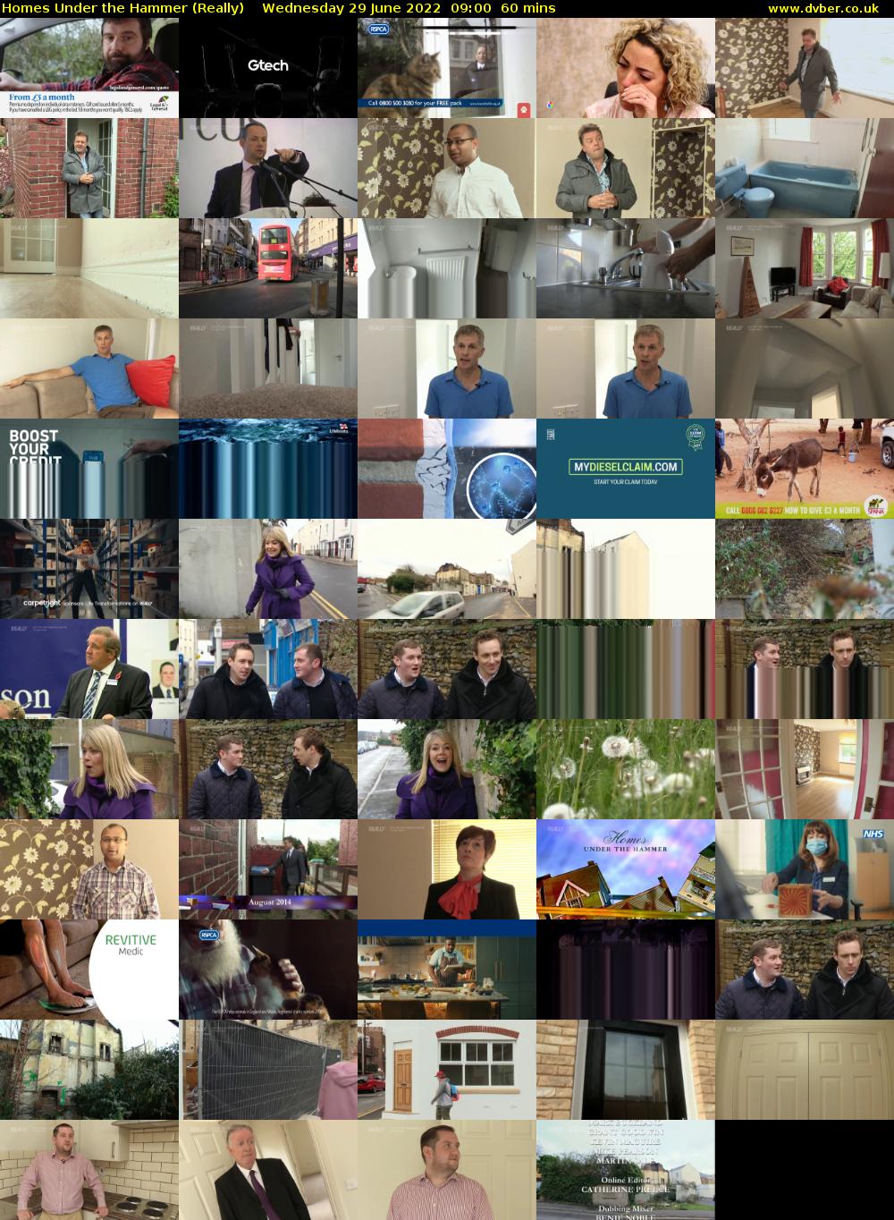 Homes Under the Hammer (Really) Wednesday 29 June 2022 09:00 - 10:00