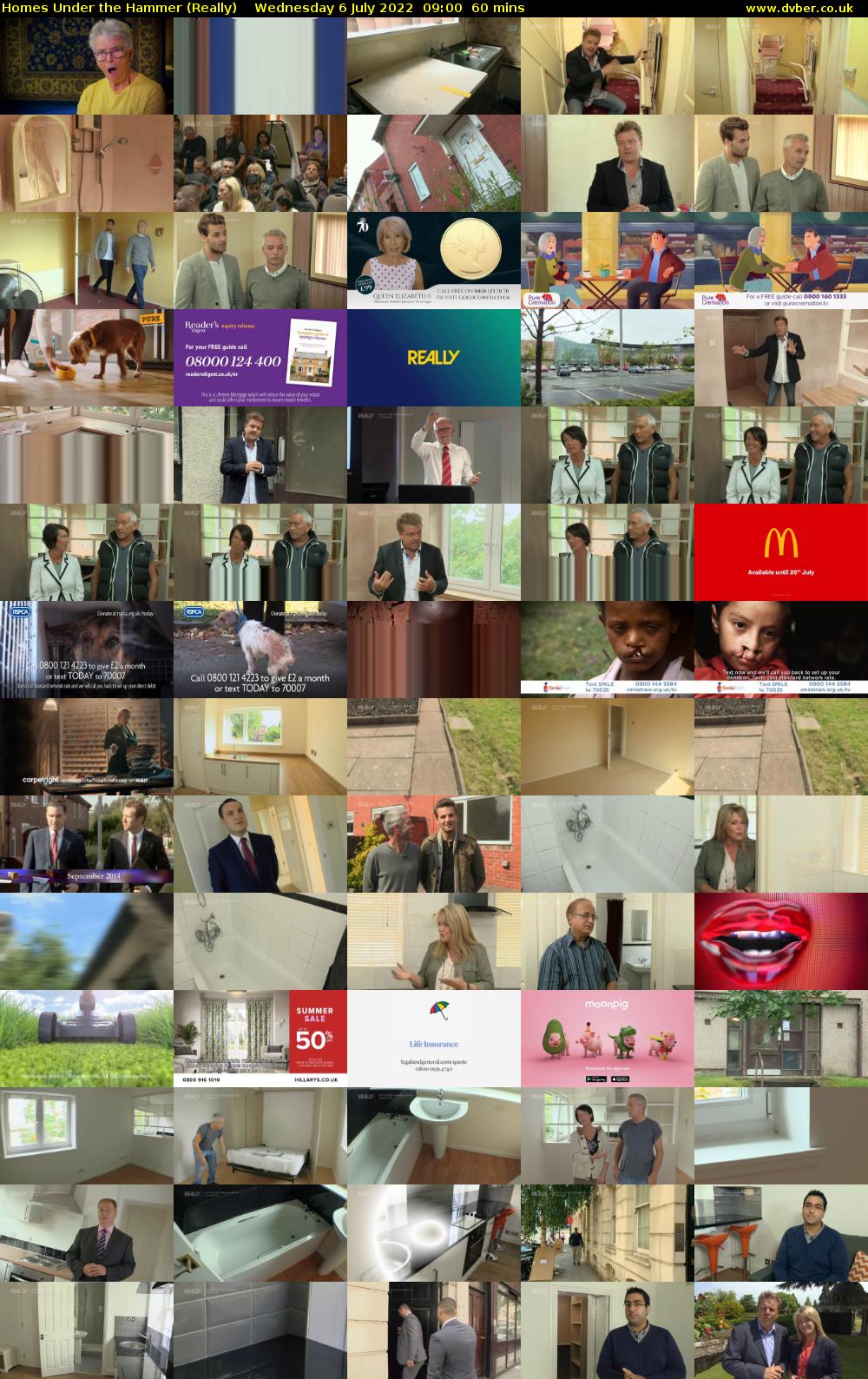 Homes Under the Hammer (Really) Wednesday 6 July 2022 09:00 - 10:00