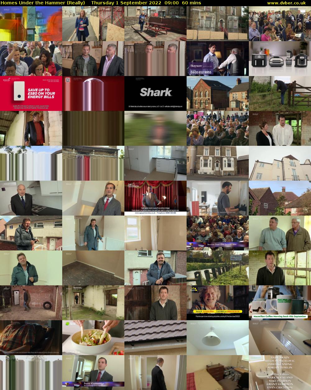 Homes Under the Hammer (Really) Thursday 1 September 2022 09:00 - 10:00