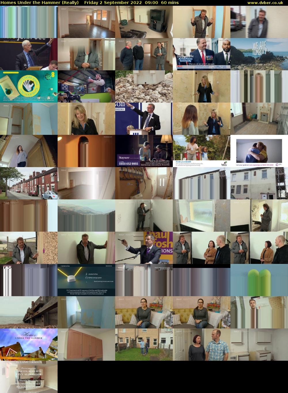 Homes Under the Hammer (Really) Friday 2 September 2022 09:00 - 10:00