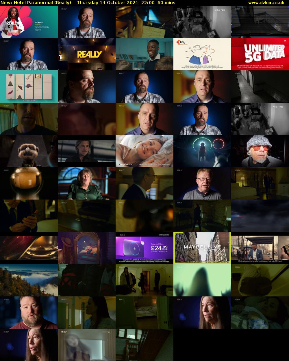 Hotel Paranormal (Really) Thursday 14 October 2021 22:00 - 23:00