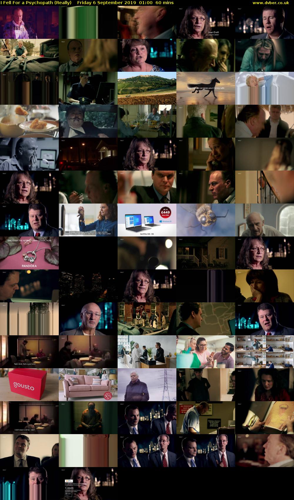 I Fell For A Psychopath (Really) Friday 6 September 2019 01:00 - 02:00