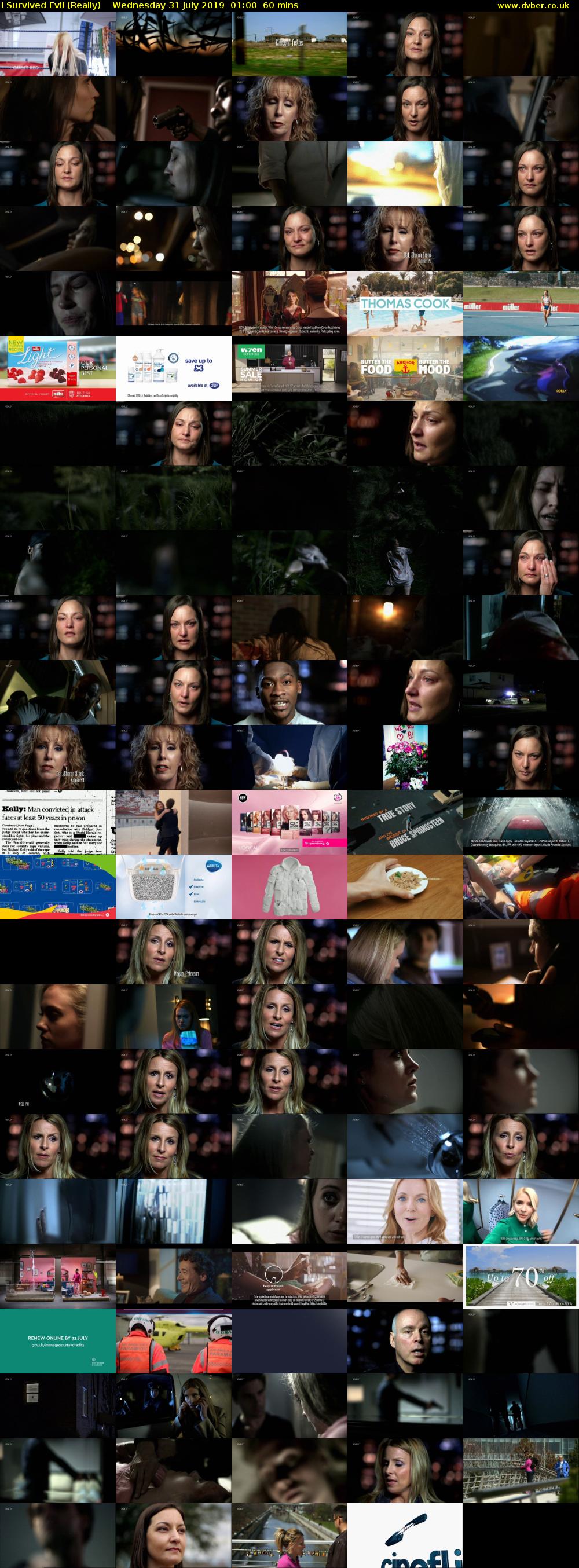 I Survived Evil (Really) Wednesday 31 July 2019 01:00 - 02:00