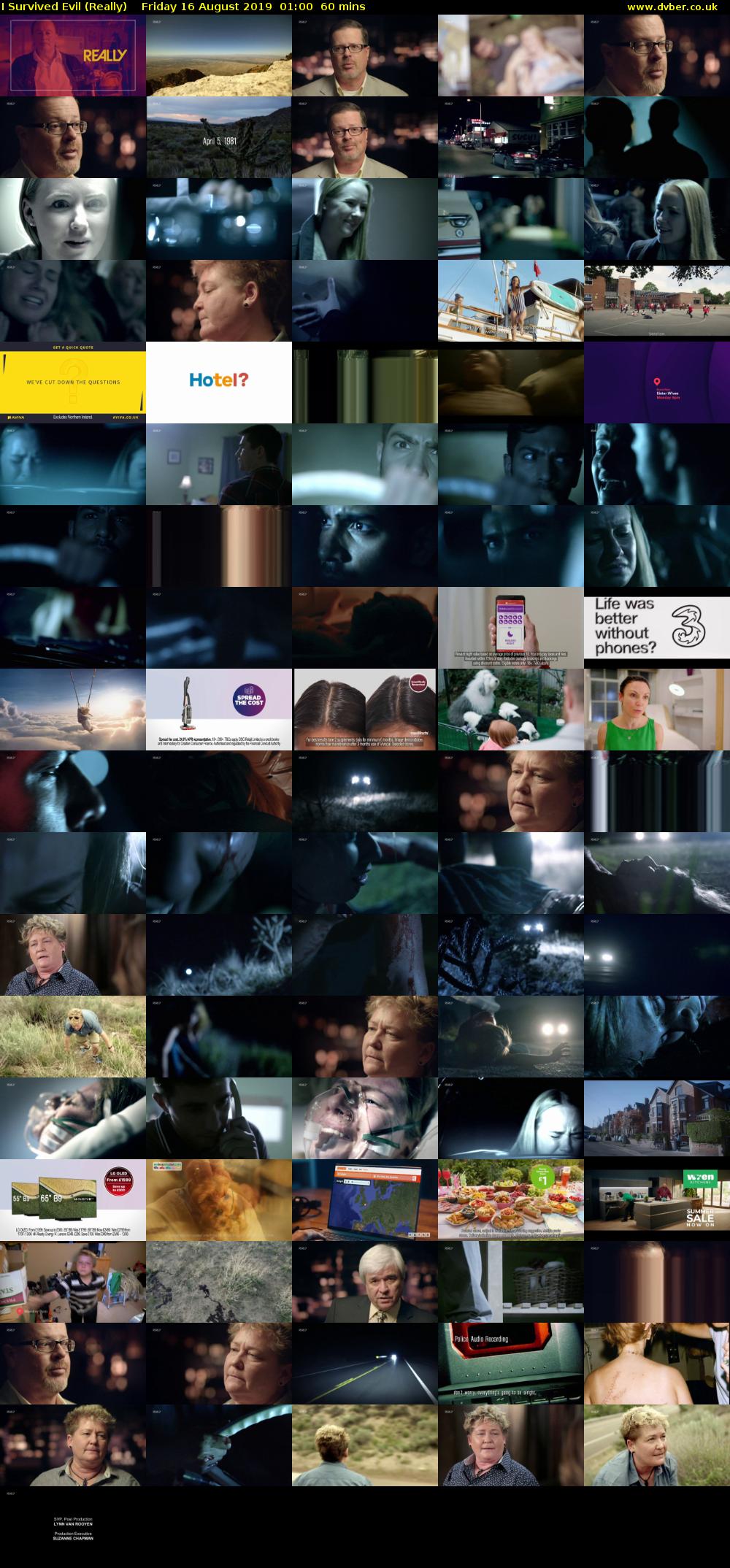 I Survived Evil (Really) Friday 16 August 2019 01:00 - 02:00