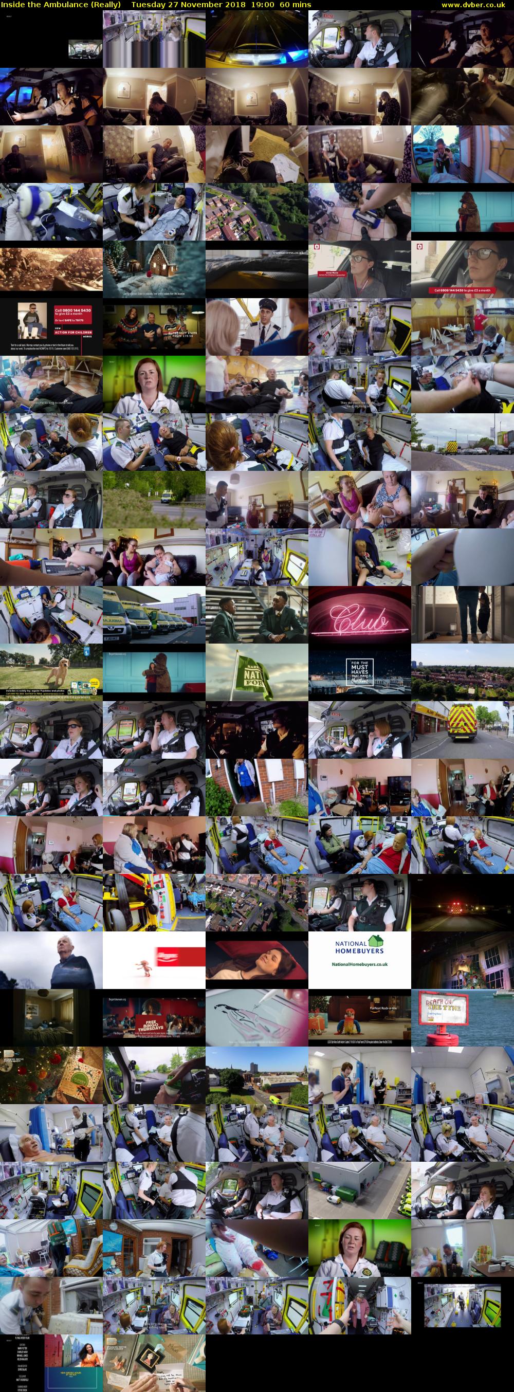 Inside the Ambulance (Really) Tuesday 27 November 2018 19:00 - 20:00