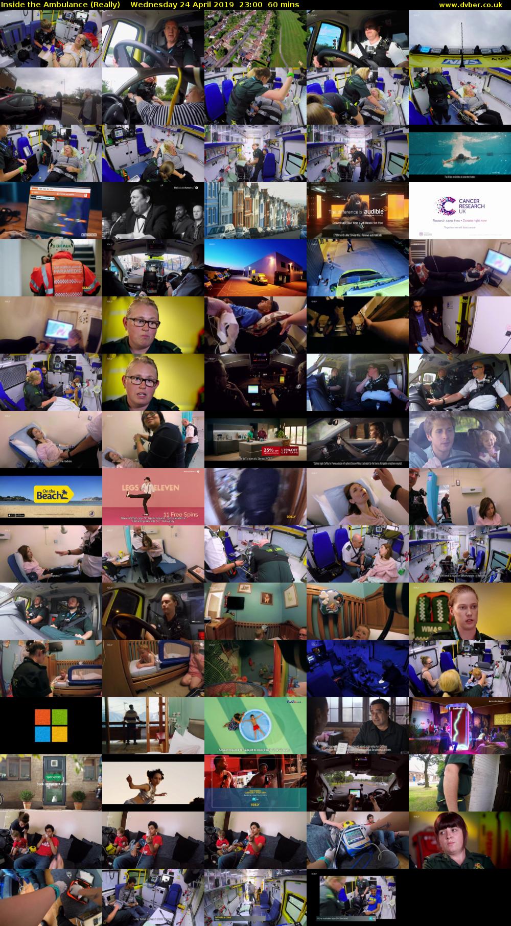 Inside the Ambulance (Really) Wednesday 24 April 2019 23:00 - 00:00