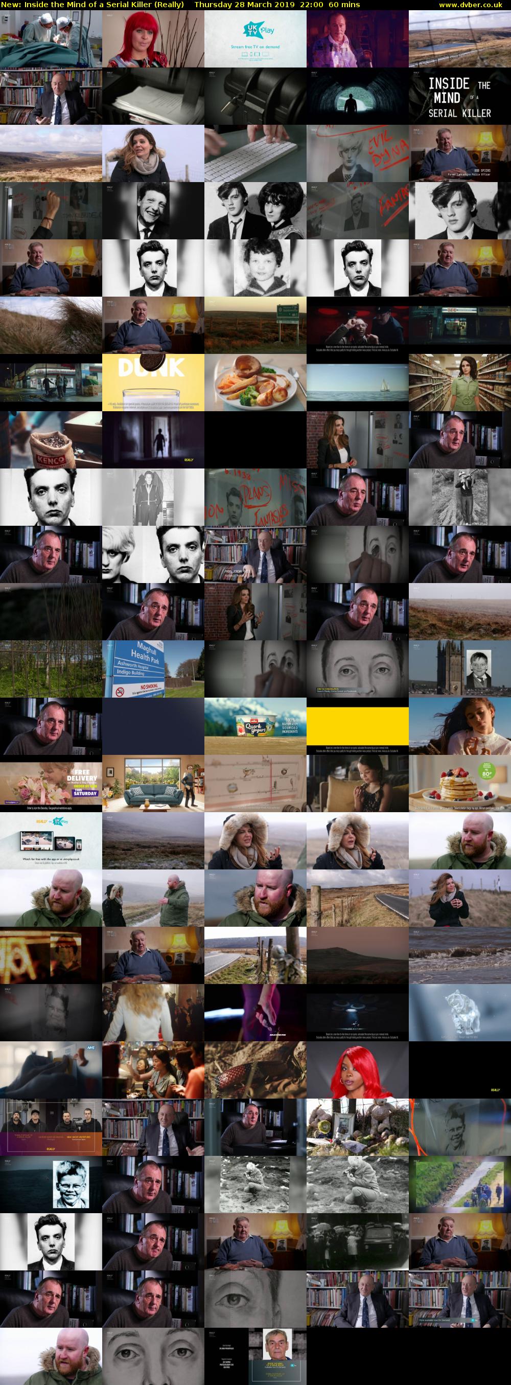 Inside the Mind of a Serial Killer (Really) Thursday 28 March 2019 22:00 - 23:00
