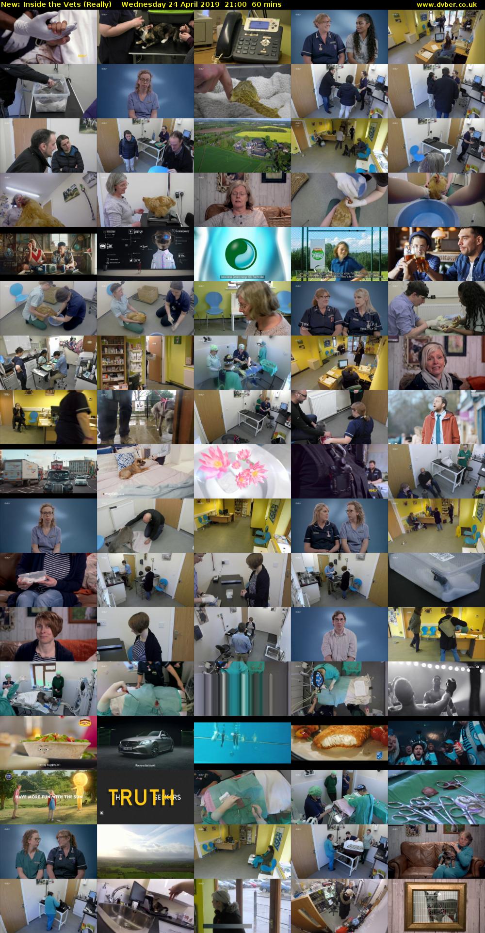 Inside the Vets (Really) Wednesday 24 April 2019 21:00 - 22:00