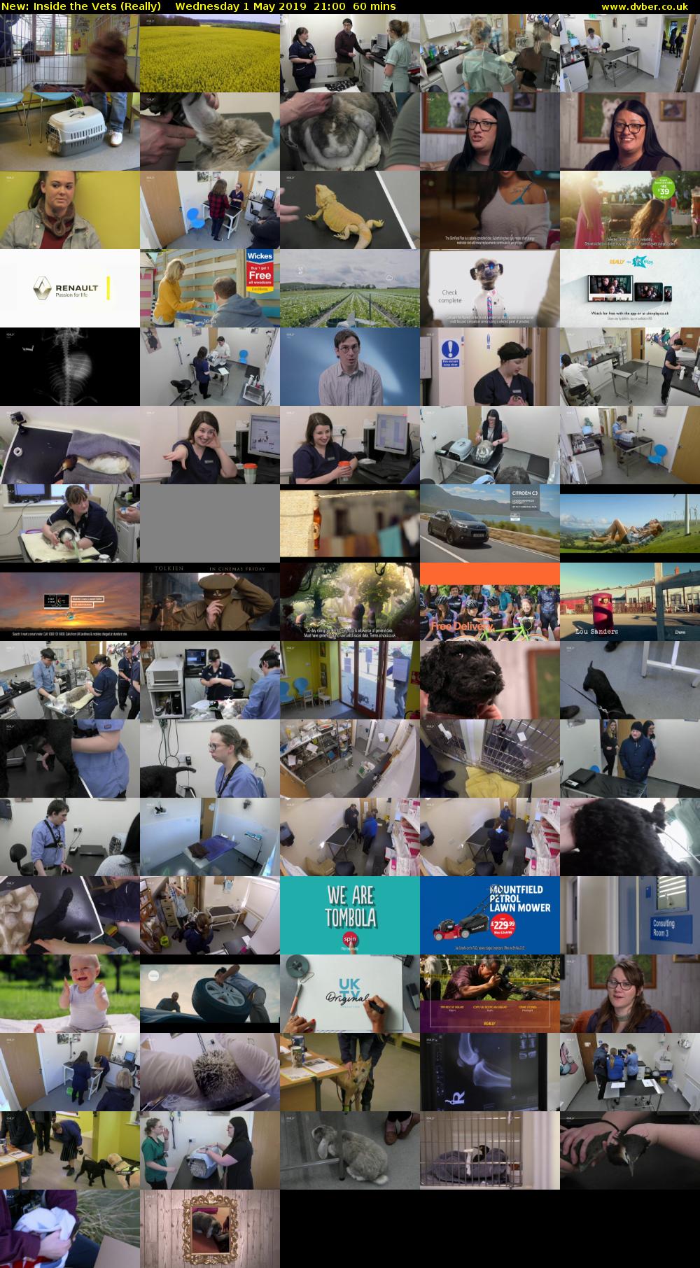 Inside the Vets (Really) Wednesday 1 May 2019 21:00 - 22:00