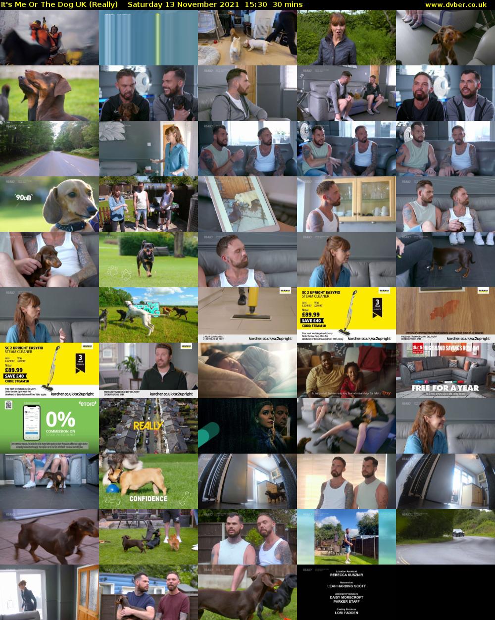 It's Me Or The Dog UK (Really) Saturday 13 November 2021 15:30 - 16:00