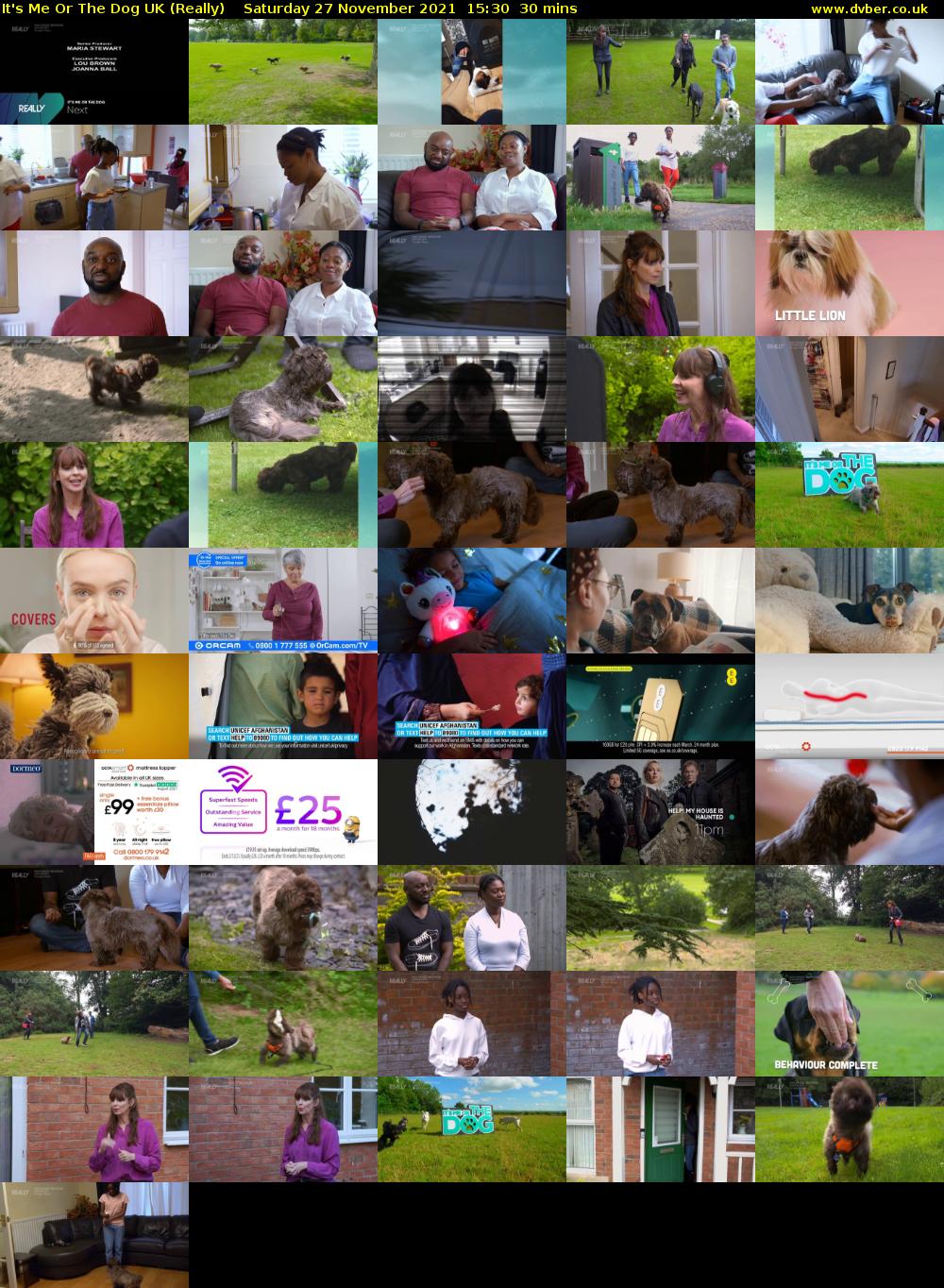 It's Me Or The Dog UK (Really) Saturday 27 November 2021 15:30 - 16:00