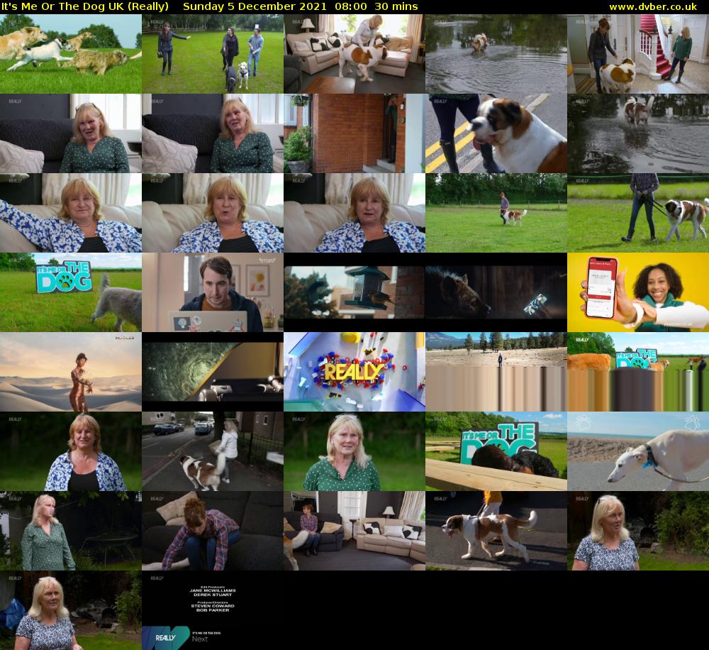 It's Me Or The Dog UK (Really) Sunday 5 December 2021 08:00 - 08:30