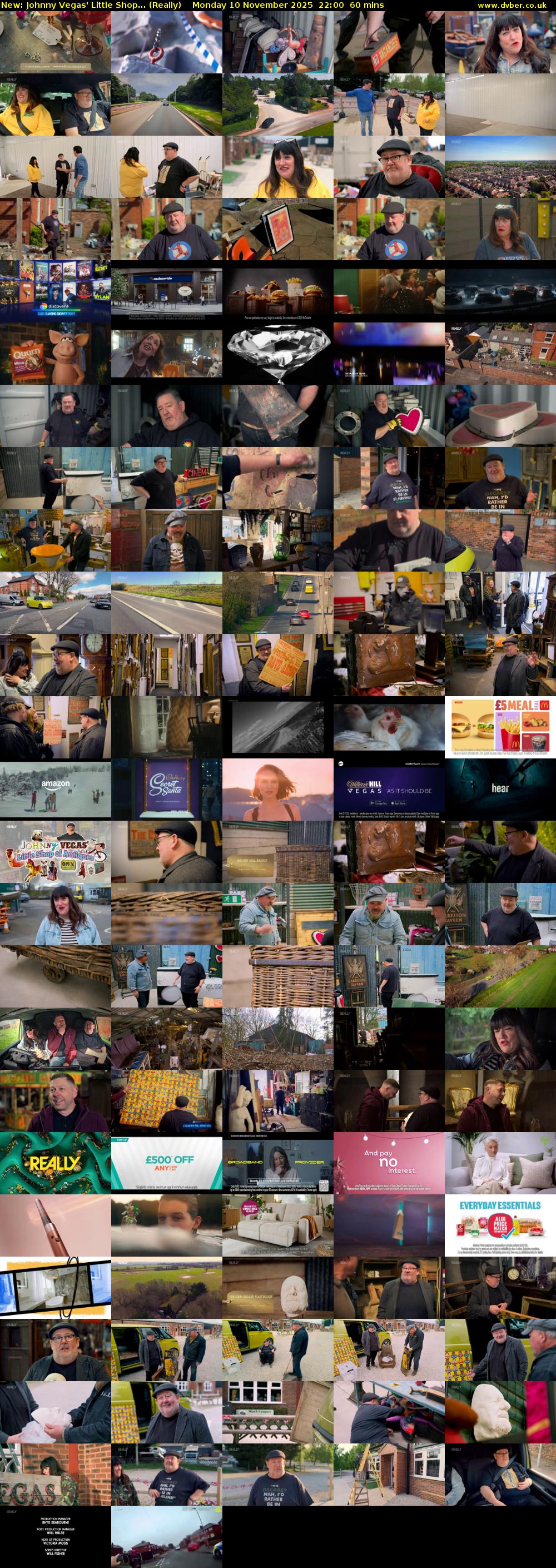 Johnny Vegas' Little Shop... (Really) Monday 10 November 2025 22:00 - 23:00