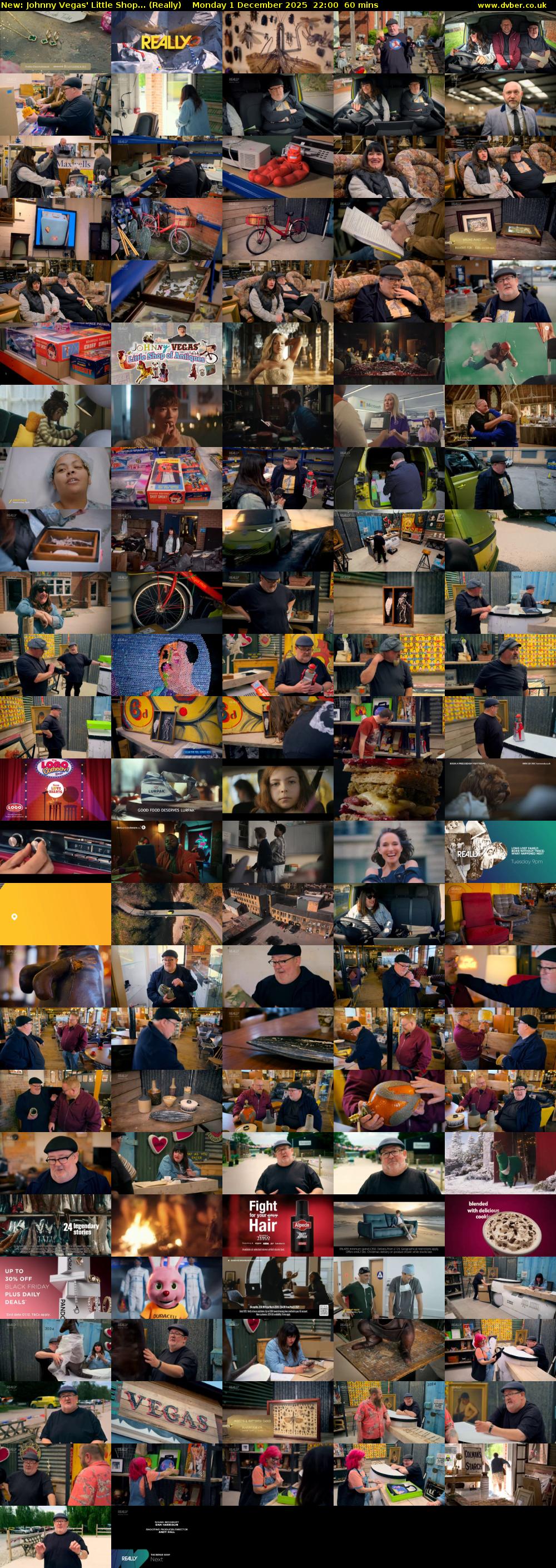 Johnny Vegas' Little Shop... (Really) Monday 1 December 2025 22:00 - 23:00