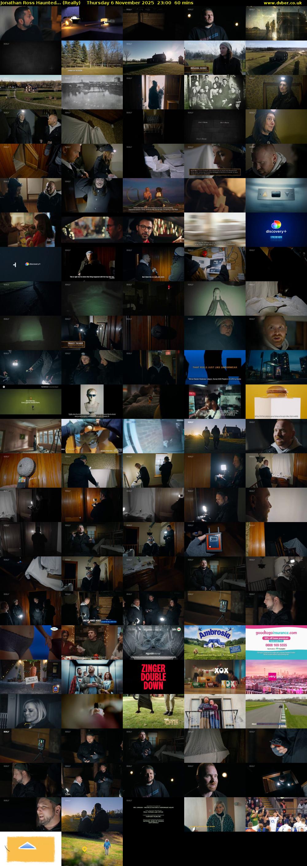 Jonathan Ross Haunted... (Really) Thursday 6 November 2025 23:00 - 00:00