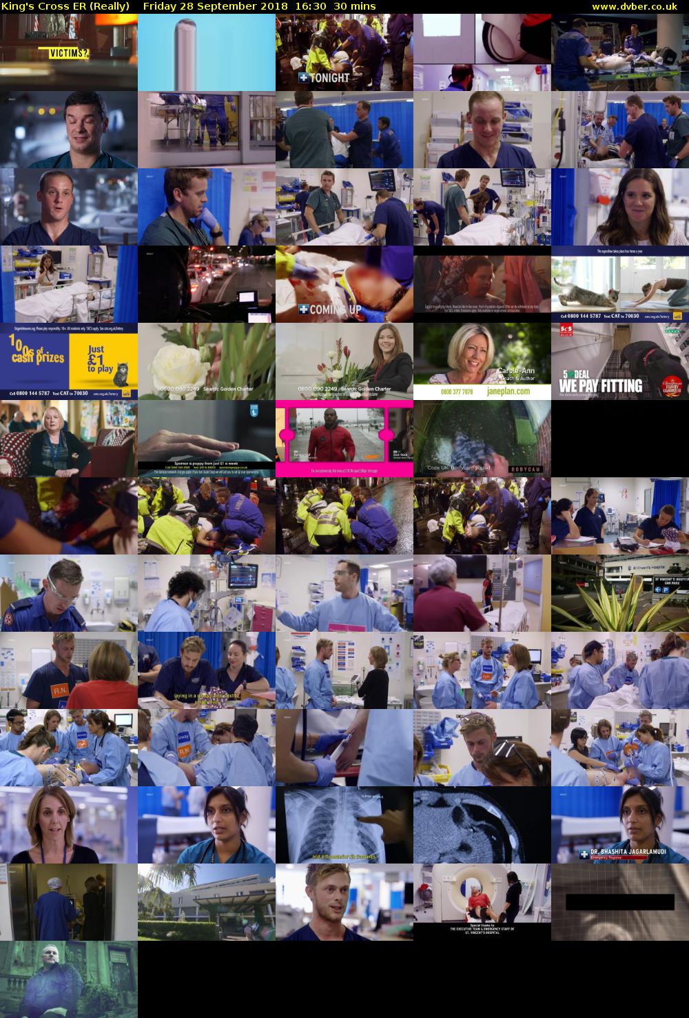 King's Cross ER (Really) Friday 28 September 2018 16:30 - 17:00