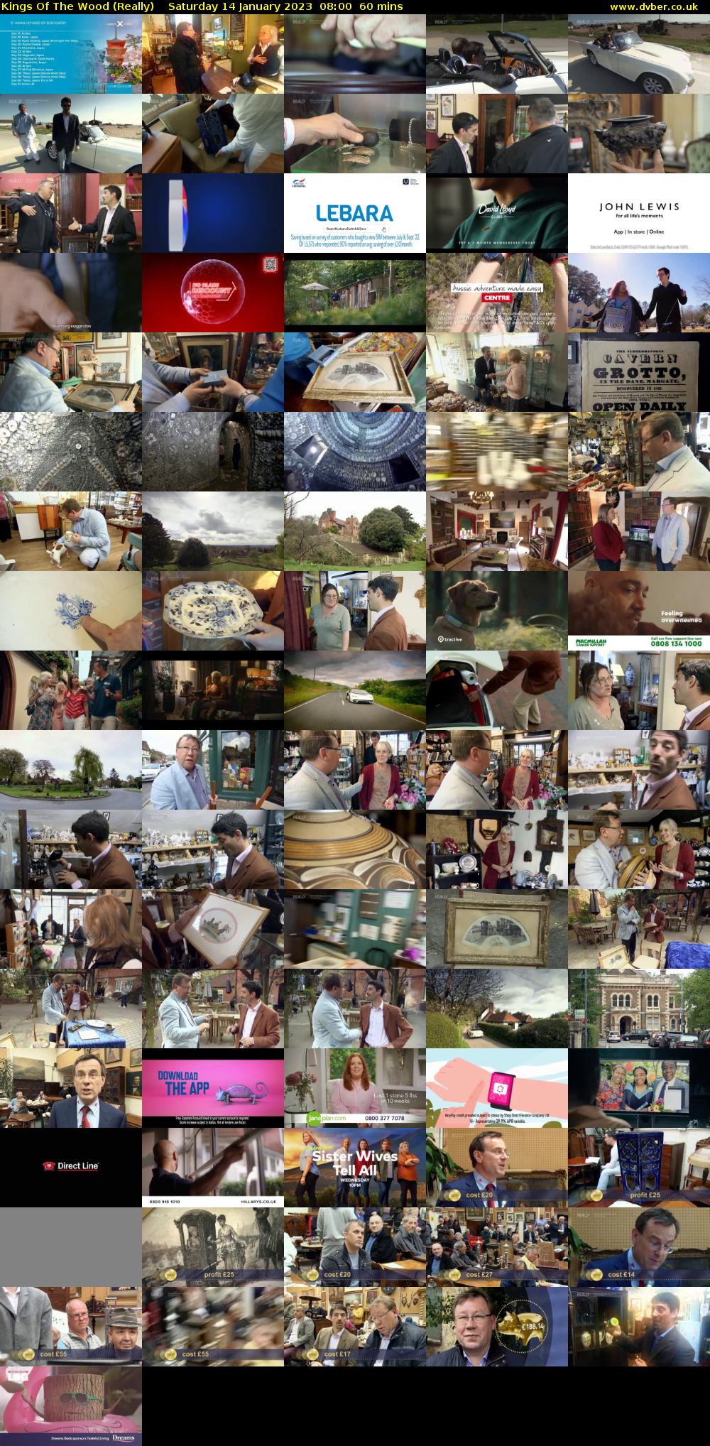 Kings Of The Wood (Really) Saturday 14 January 2023 08:00 - 09:00