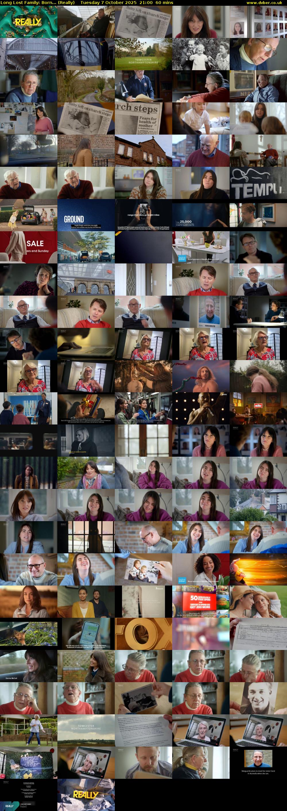 Long Lost Family: Born... (Really) Tuesday 7 October 2025 21:00 - 22:00
