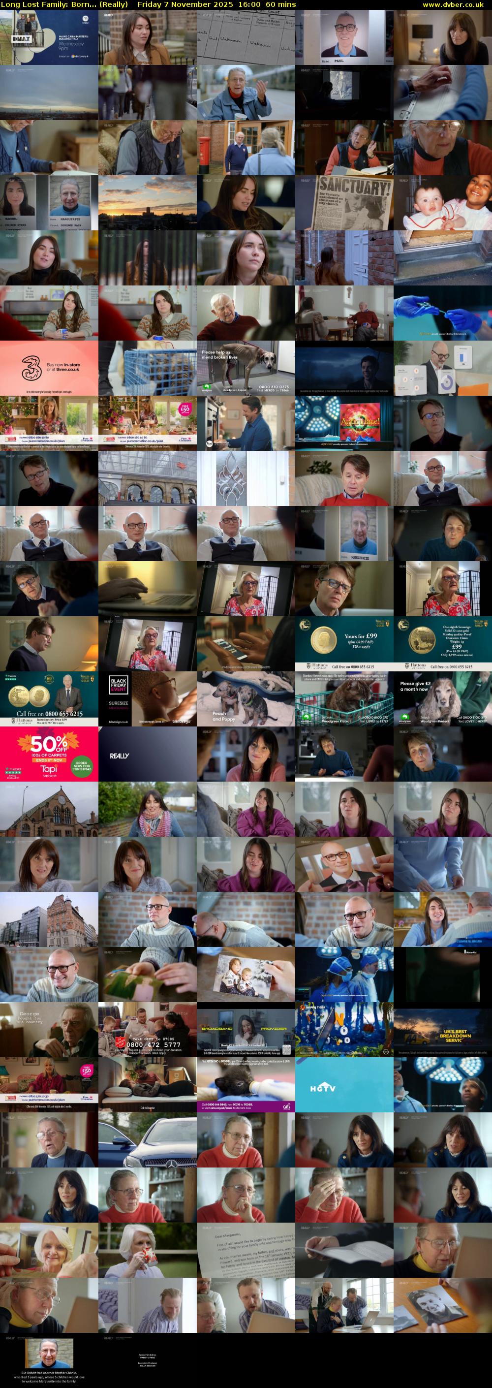 Long Lost Family: Born... (Really) Friday 7 November 2025 16:00 - 17:00