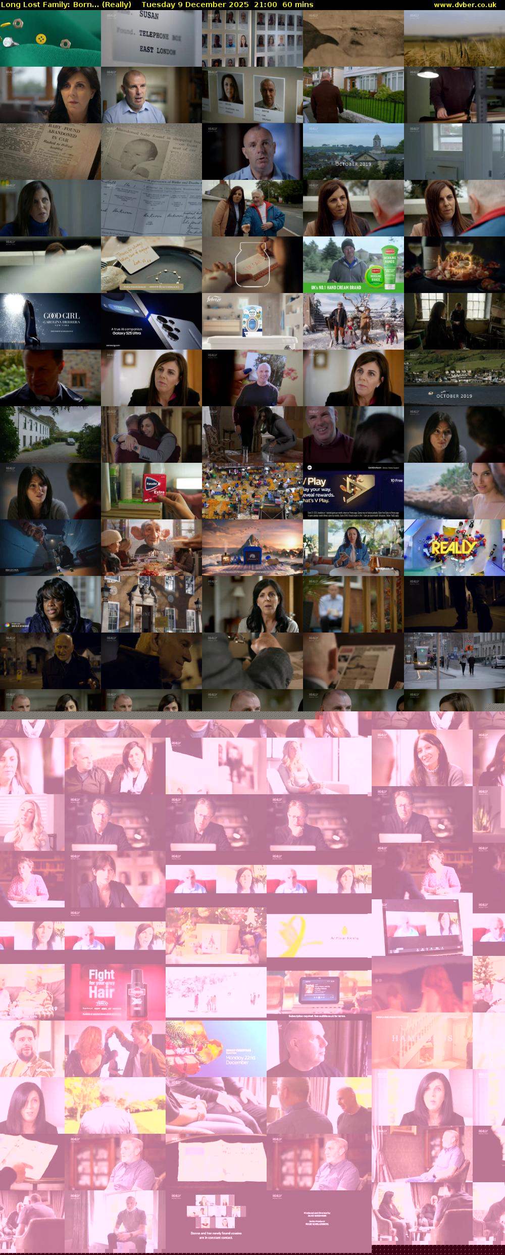 Long Lost Family: Born... (Really) Tuesday 9 December 2025 21:00 - 22:00