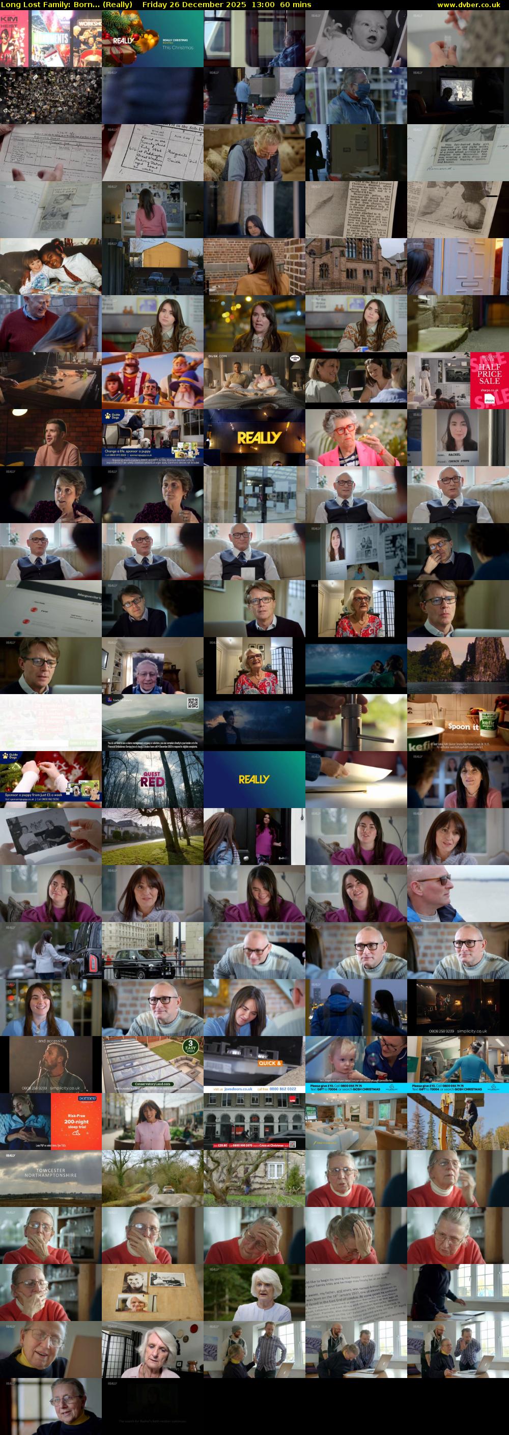 Long Lost Family: Born... (Really) Friday 26 December 2025 13:00 - 14:00