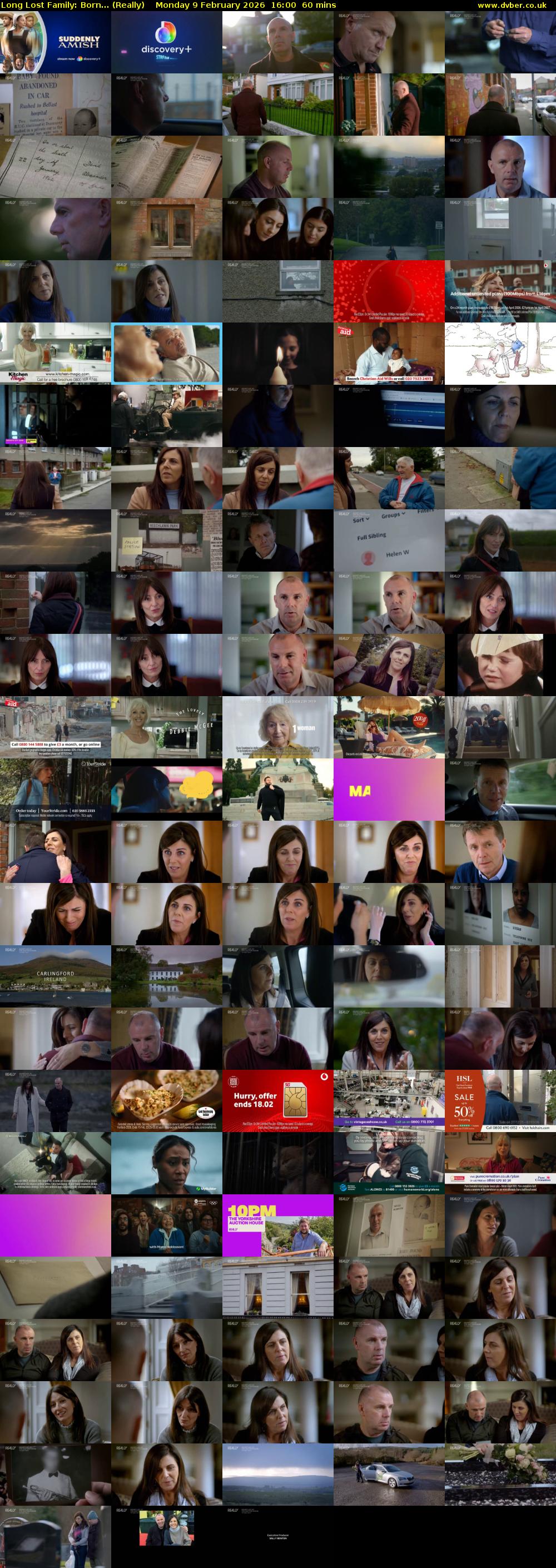 Long Lost Family: Born... (Really) Monday 9 February 2026 16:00 - 17:00