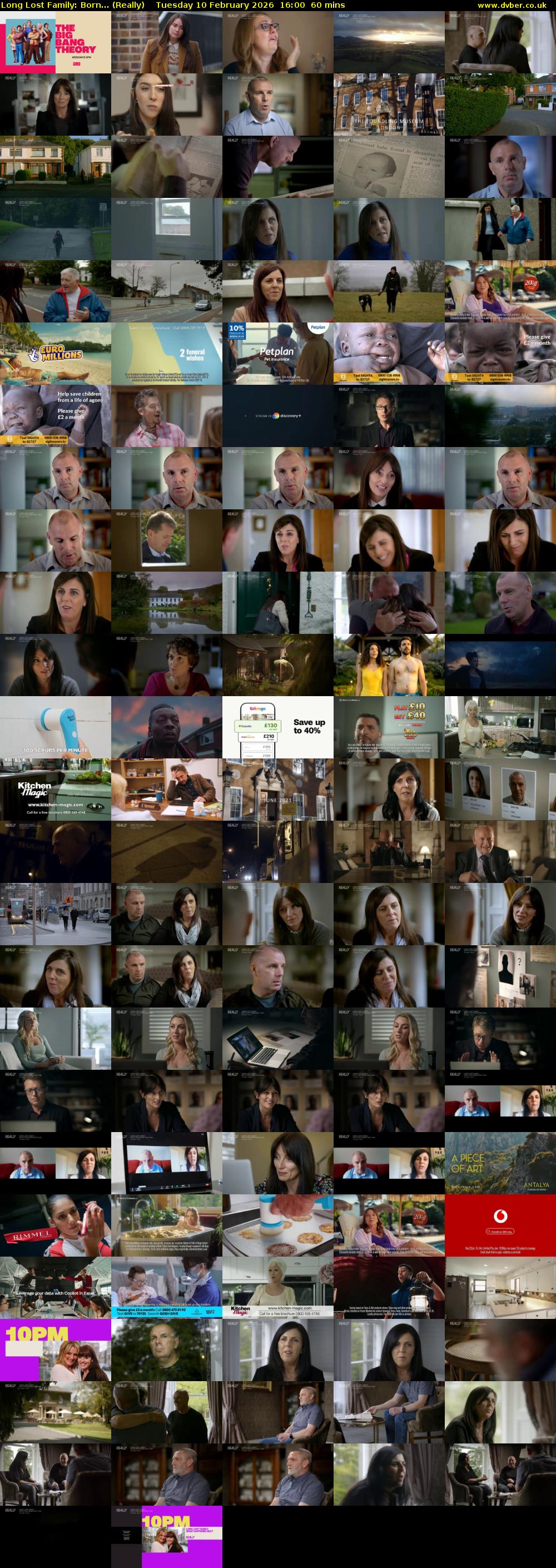 Long Lost Family: Born... (Really) Tuesday 10 February 2026 16:00 - 17:00