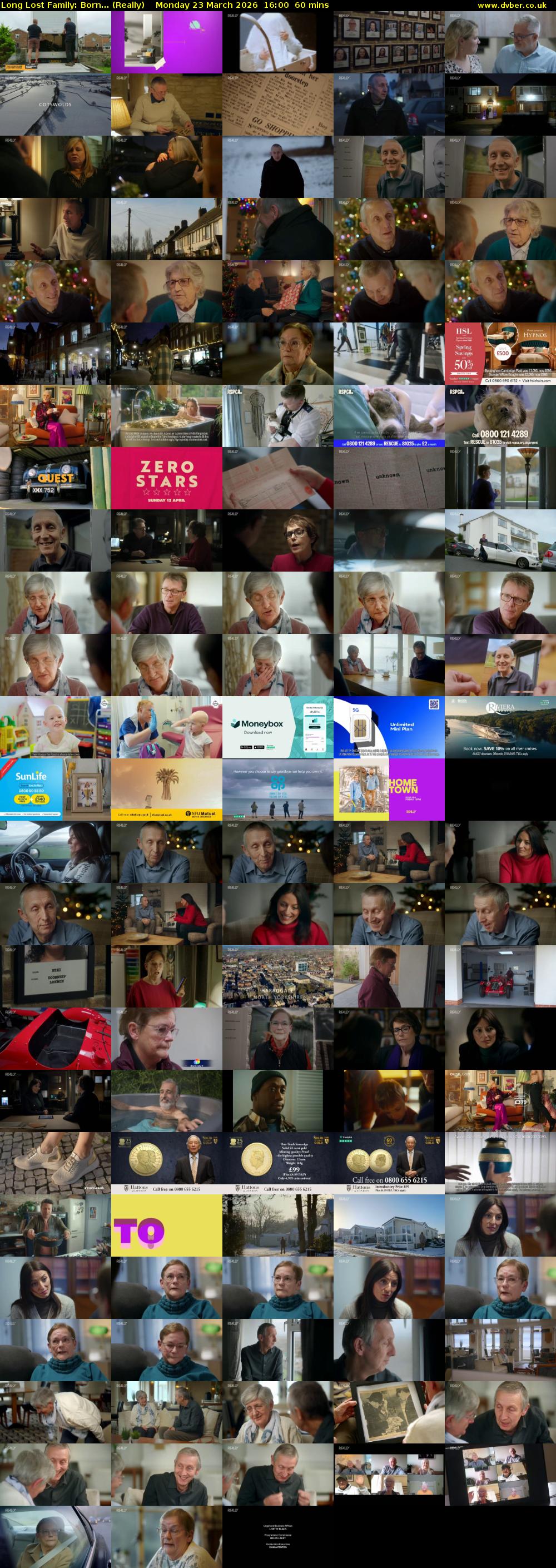 Long Lost Family: Born... (Really) Monday 23 March 2026 16:00 - 17:00