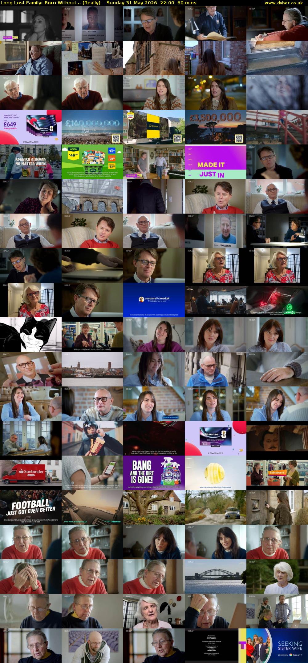 Long Lost Family: Born Without... (Really) Sunday 31 May 2026 22:00 - 23:00