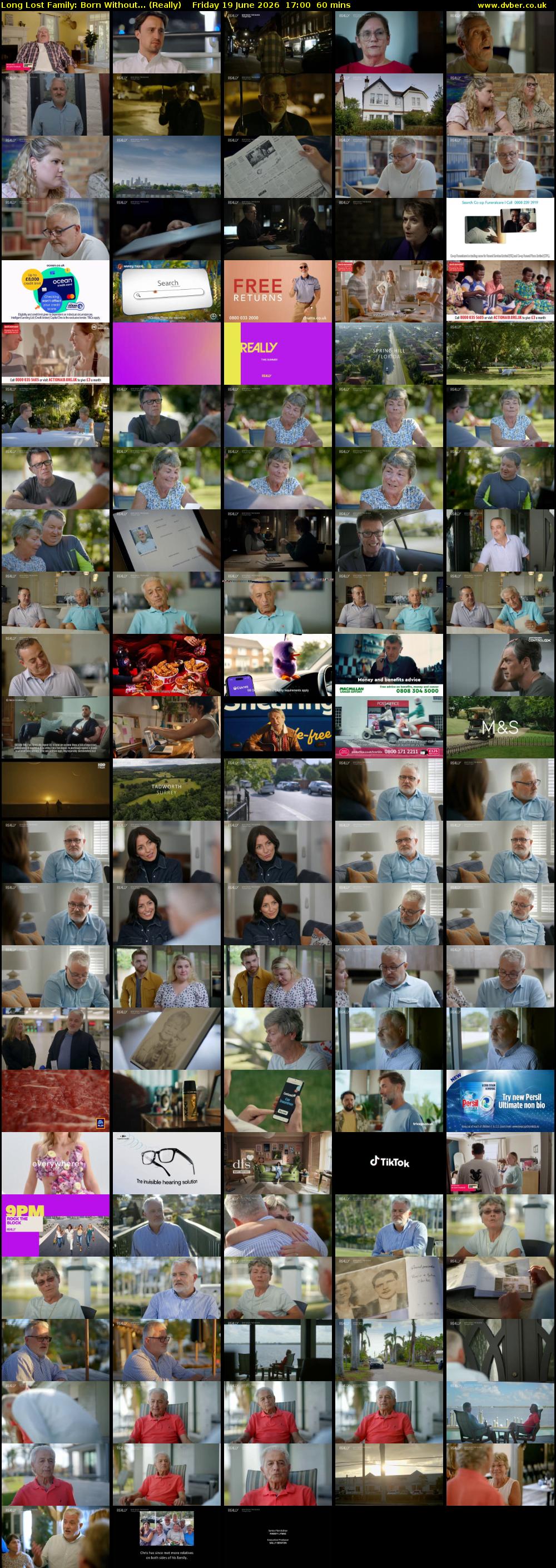 Long Lost Family: Born Without... (Really) Friday 19 June 2026 17:00 - 18:00