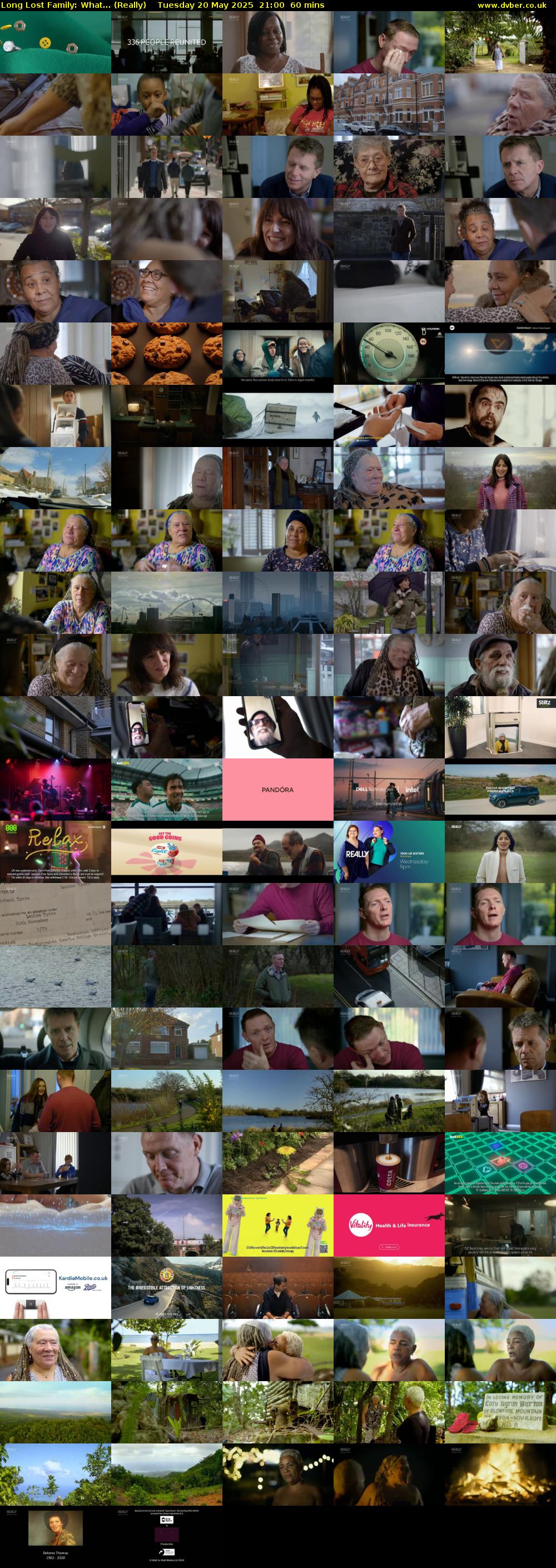 Long Lost Family: What... (Really) Tuesday 20 May 2025 21:00 - 22:00