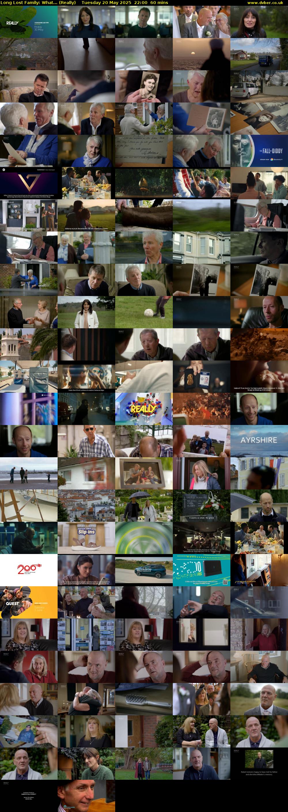 Long Lost Family: What... (Really) Tuesday 20 May 2025 22:00 - 23:00