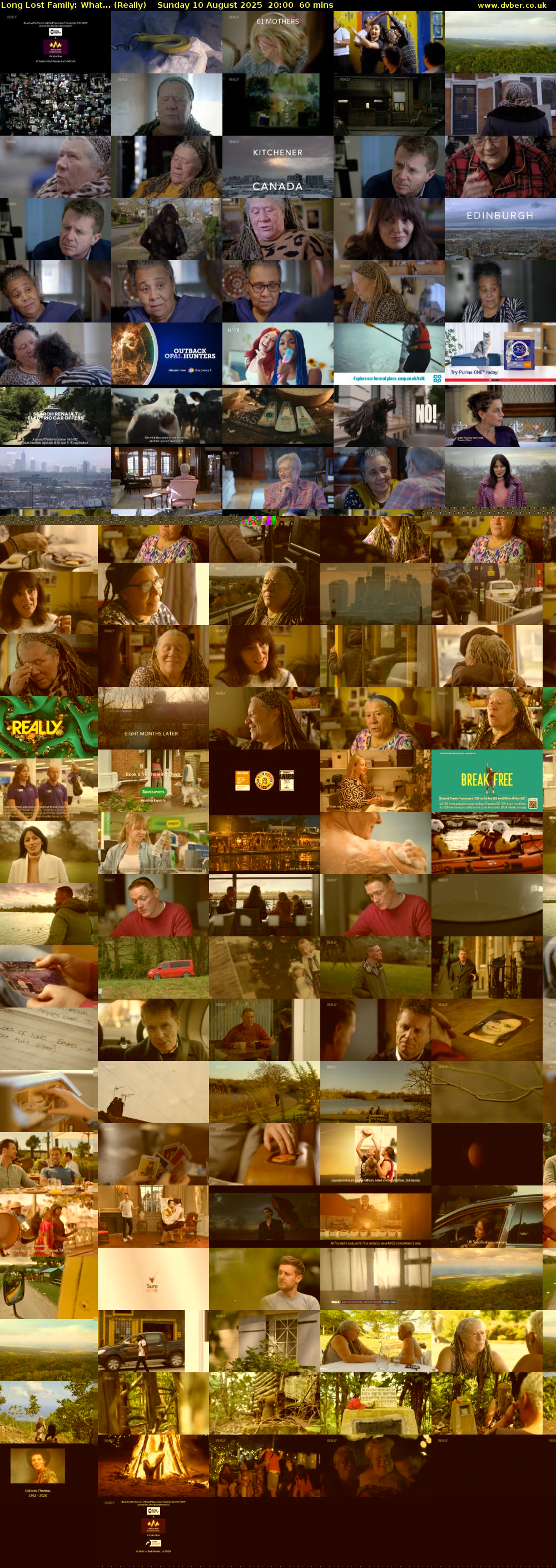 Long Lost Family: What... (Really) Sunday 10 August 2025 20:00 - 21:00
