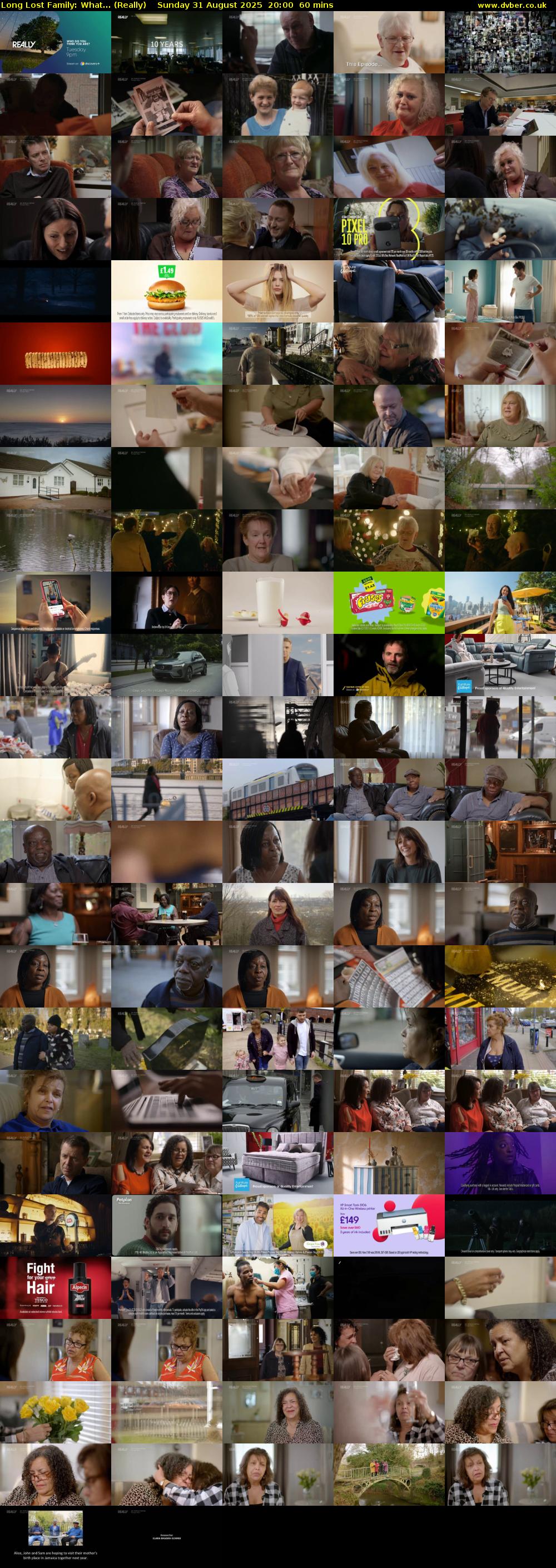 Long Lost Family: What... (Really) Sunday 31 August 2025 20:00 - 21:00
