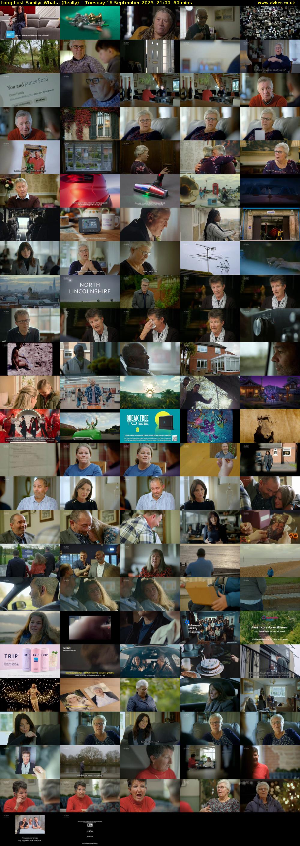 Long Lost Family: What... (Really) Tuesday 16 September 2025 21:00 - 22:00