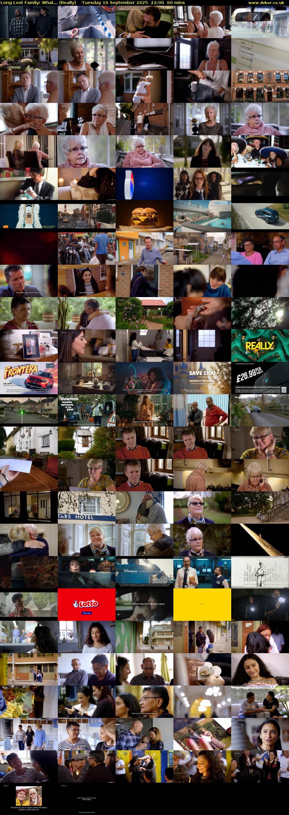 Long Lost Family: What... (Really) Tuesday 16 September 2025 22:00 - 23:00