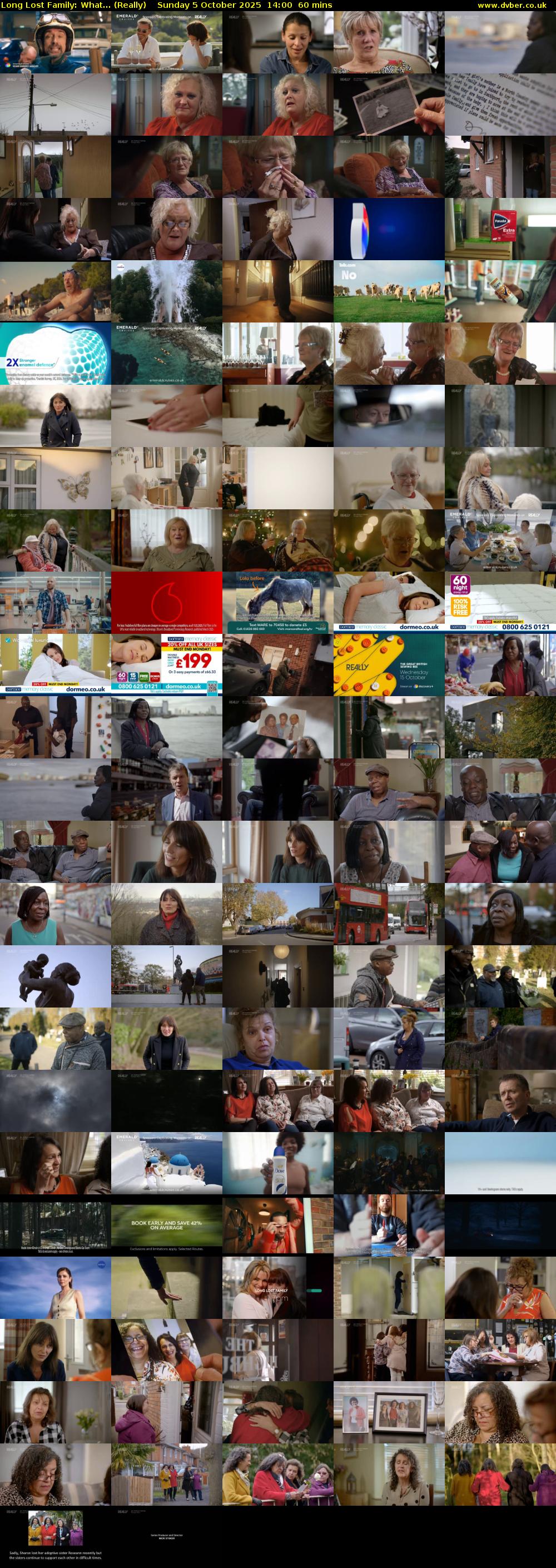 Long Lost Family: What... (Really) Sunday 5 October 2025 14:00 - 15:00