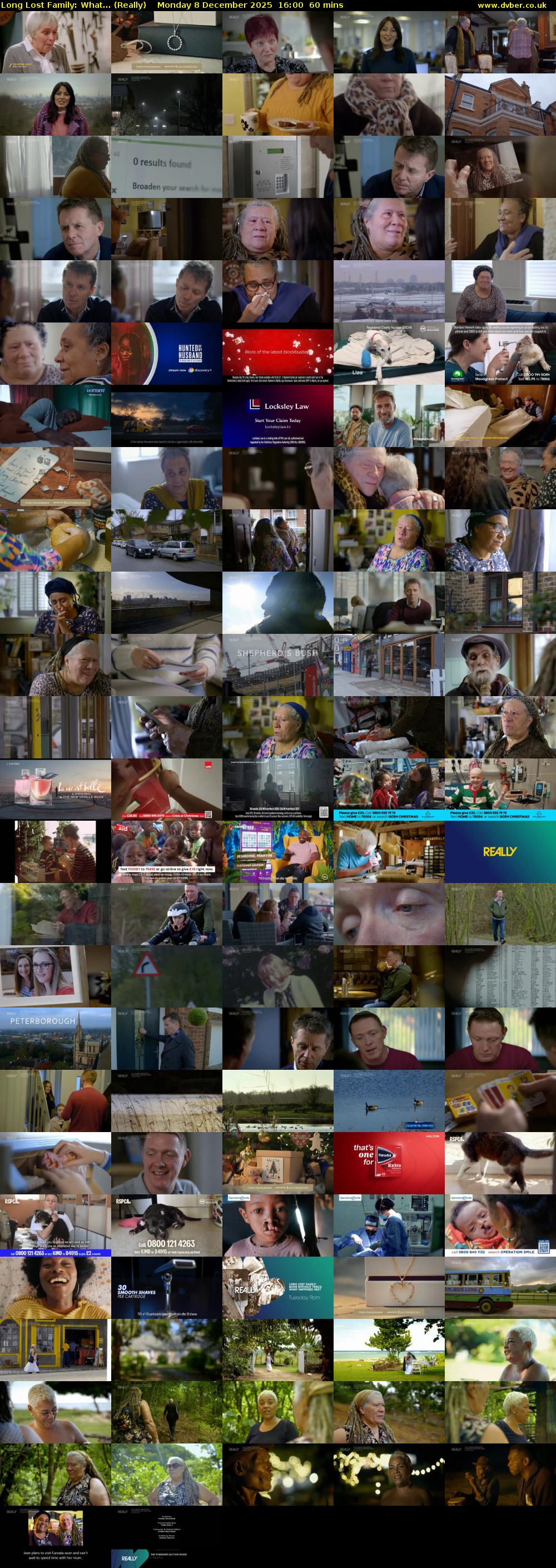 Long Lost Family: What... (Really) Monday 8 December 2025 16:00 - 17:00