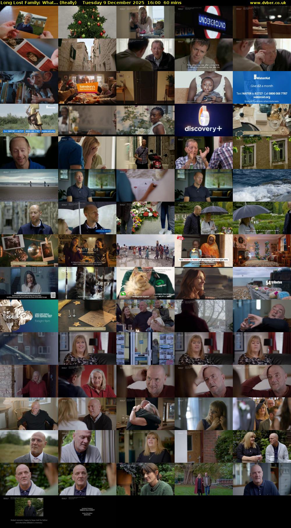 Long Lost Family: What... (Really) Tuesday 9 December 2025 16:00 - 17:00