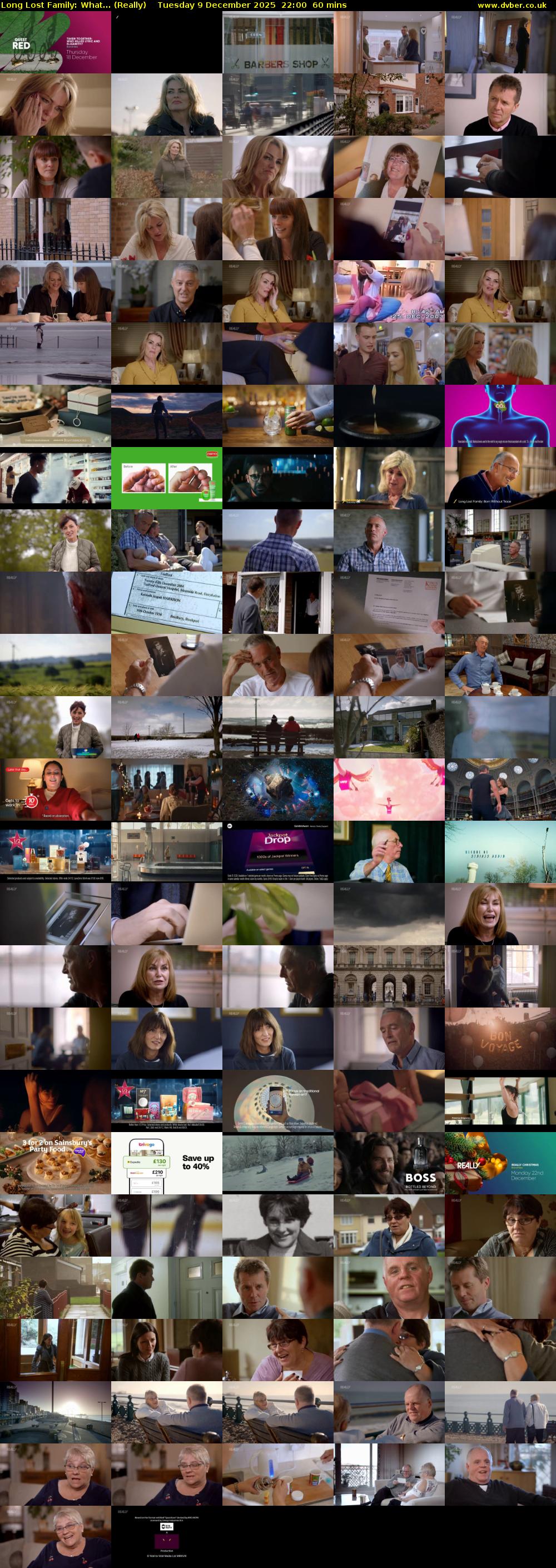 Long Lost Family: What... (Really) Tuesday 9 December 2025 22:00 - 23:00