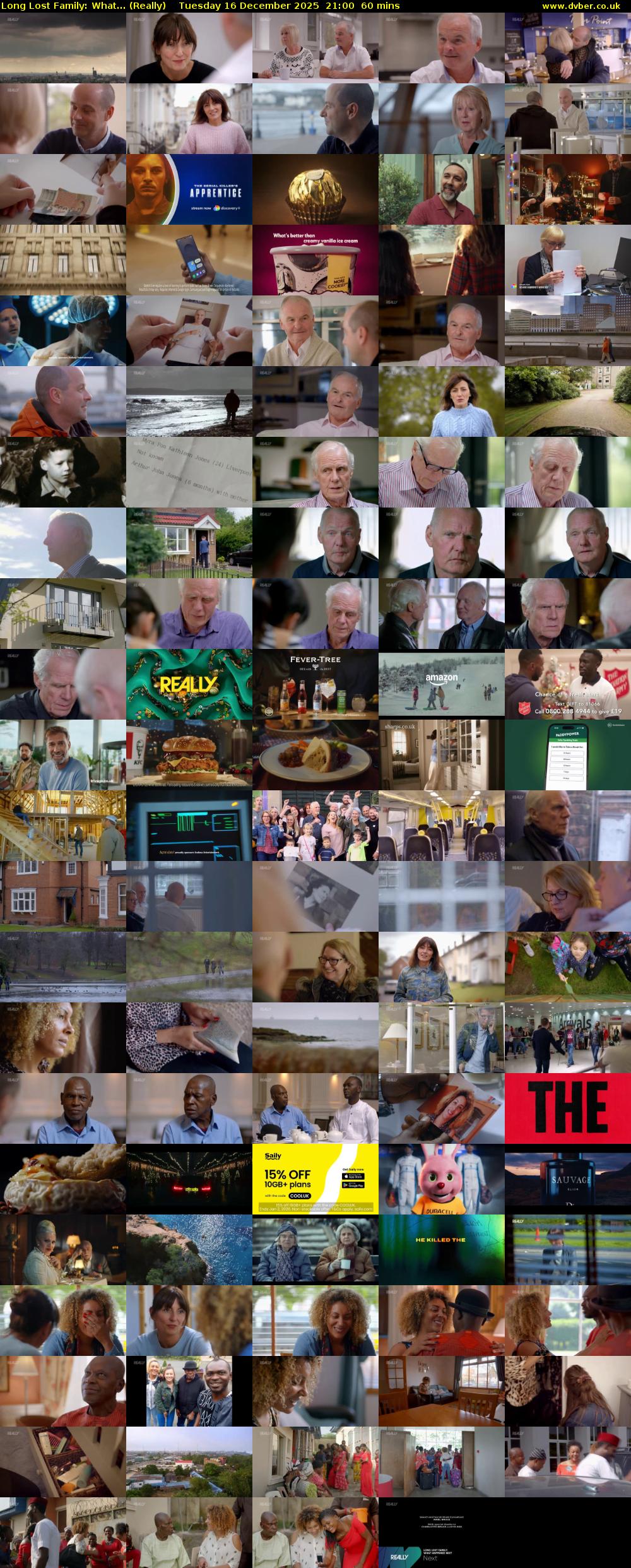 Long Lost Family: What... (Really) Tuesday 16 December 2025 21:00 - 22:00