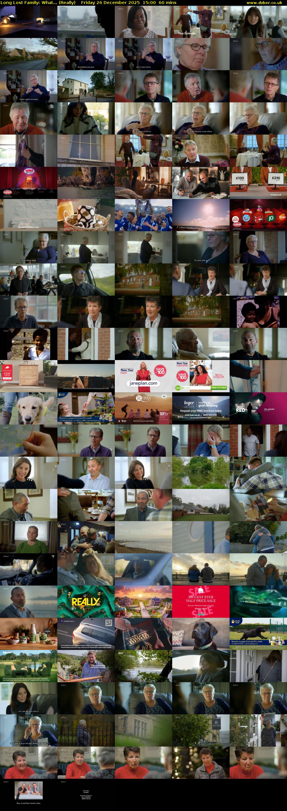 Long Lost Family: What... (Really) Friday 26 December 2025 15:00 - 16:00