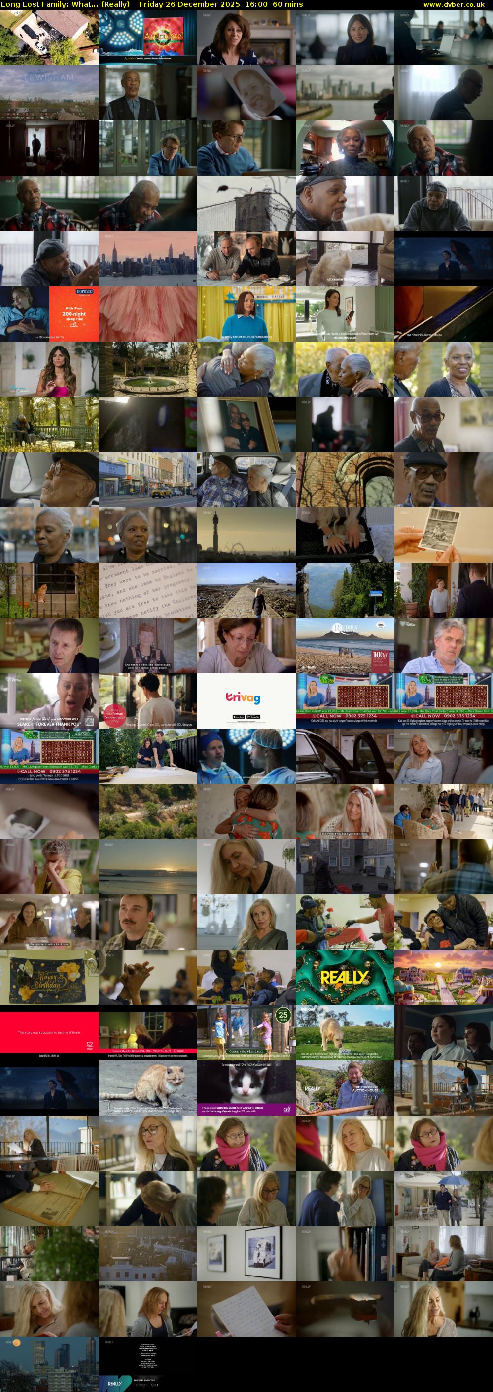 Long Lost Family: What... (Really) Friday 26 December 2025 16:00 - 17:00