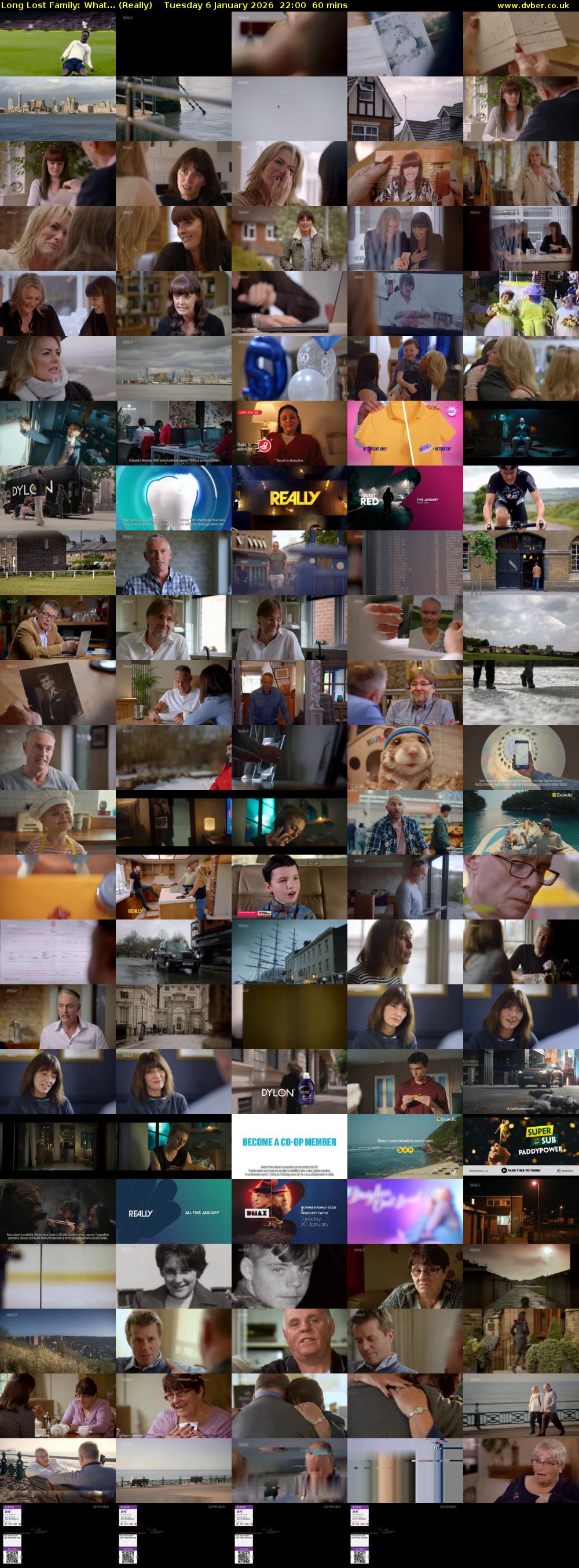 Long Lost Family: What... (Really) Tuesday 6 January 2026 22:00 - 23:00