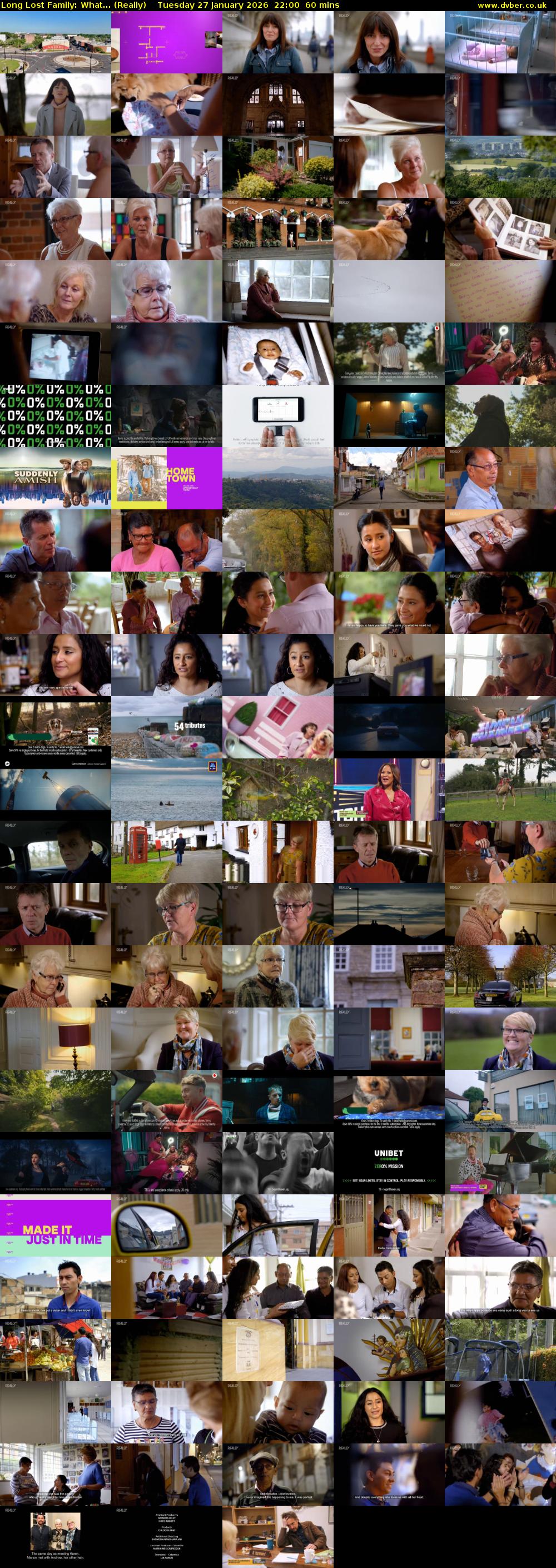 Long Lost Family: What... (Really) Tuesday 27 January 2026 22:00 - 23:00